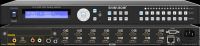 16x2 HDMI 4K2K Routing Switcher with Microphone / Auxiliary Audio