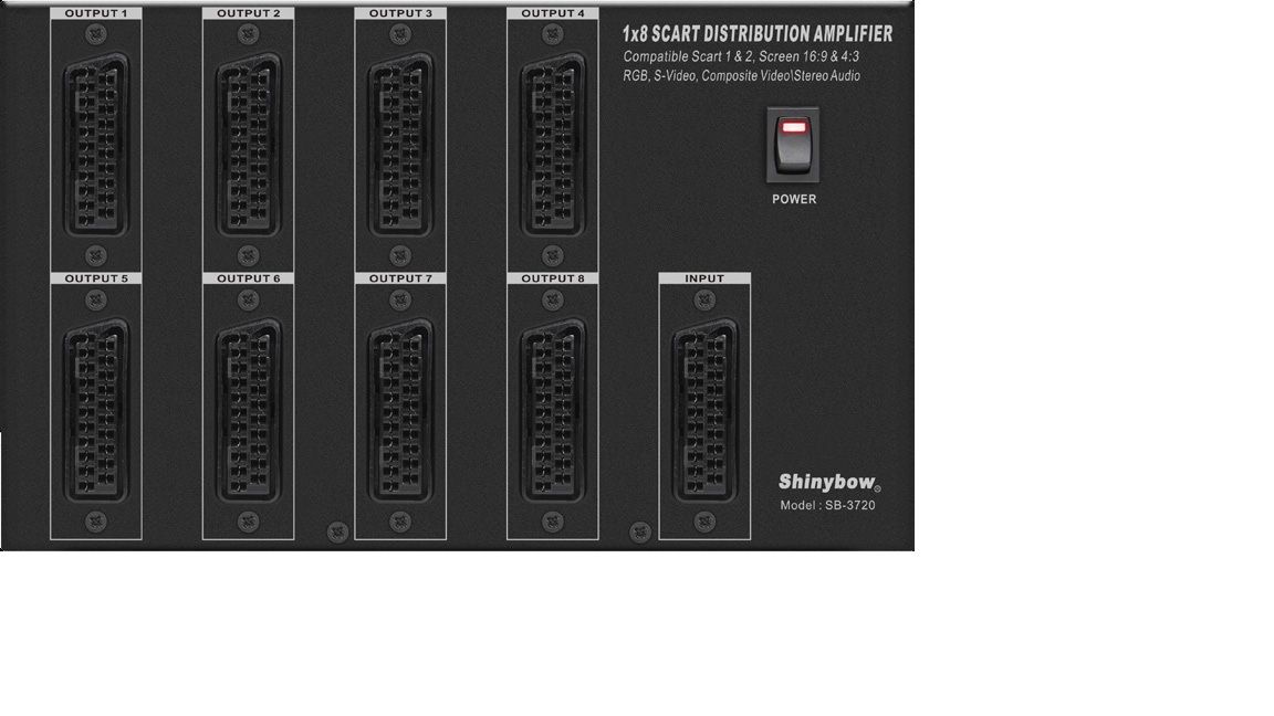 1x8 Scart Distribution Amplifier