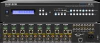 8x8 HDMI HDBaseT Matrix Switch with Auxiliary Audio