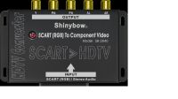 SCART-RGB To Component•Audio Converter